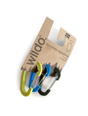 Карабін Wildo Accessory Carabiner Set, Lime /Light Blue/Olive (7330883898849)