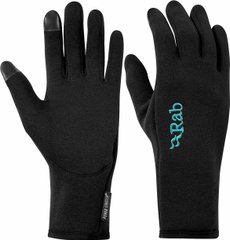 Перчатки Rab Power Stretch Contact Glove wmns, BLACK, M (821468859050)