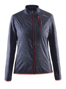 Женская ветровка Craft Mind Jacket Woman, Black/Shock, XS (1903939)