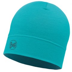 Шапка Buff Midweight Merino Wool Hat, Solid Turquoise (BU 113027.789.10.00)