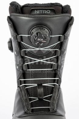 Жіночі сноубордні черевики Nitro Crown Boa, Black, 245 (NTR 848724.BLK-245)