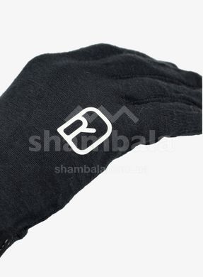 Рукавички чоловічі Ortovox 185 ROCK'N'WOOL GLOVE LINER M, black raven, S (5637900002)