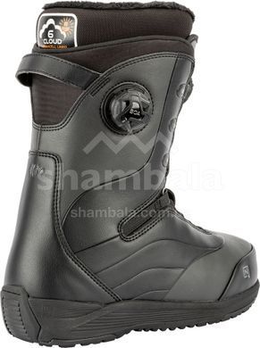 Жіночі сноубордні черевики Nitro Crown Boa, Black, 245 (NTR 848724.BLK-245)