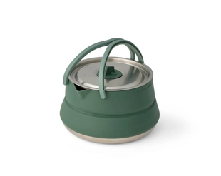 Чайник складной Sea to Summit Detour Stainless Steel Collapsible Kettle w/Sack с чехлом, 1,6 L, Laurel Wreath Green (STS ACK026011-392002)