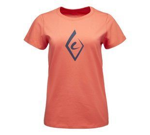 Футболка жіноча Black Diamond SS Brushstroke Tee Papaya, р. XS (BD JU7X.6005-XS)