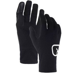 Рукавички чоловічі Ortovox 185 ROCK'N'WOOL GLOVE LINER M, black raven, S (5637900002)