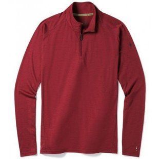 Термофутболка чоловіча Smartwool Merino 150 Baselayer 1/4 Zip Tibetan Red, р.M (SW 14070.A25-M)