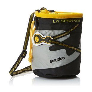 Мешочек для магнезии La Sportiva Chalk Bag Solution, Yellow/Grey/Black, One Size (LS 19F)