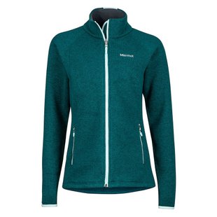 Жіноча флісова кофта з рукавом реглан Marmot Wm's Torla Jacket Deep Teal, M (MRT 89670.2209-M)