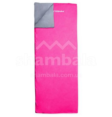 Спальный мешок Trimm Relax (20/10°C), 185 см - Right Zip, Pinky (8595225515771)