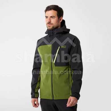 Чоловіча куртка Soft Shell Millet Magma Shield Hoodie M, black, XXL (3515720118401)