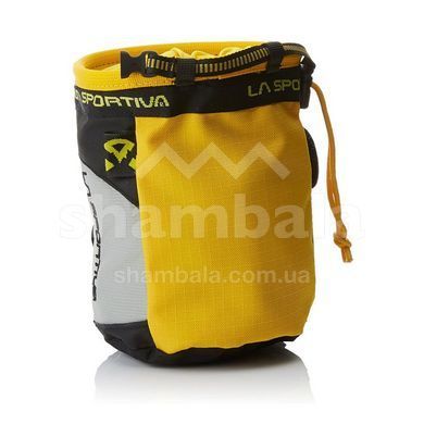 Мешочек для магнезии La Sportiva Chalk Bag Solution, Yellow/Grey/Black, One Size (LS 19F)