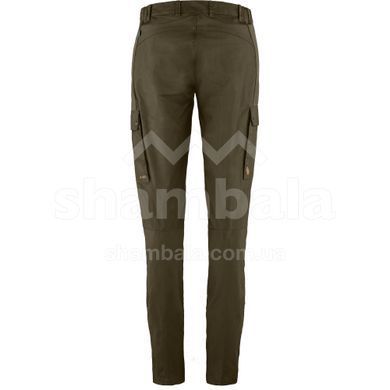 Штаны женские Fjallraven Stina Trousers W Reg, Dark Olive, S-M/40 (7323450785277)