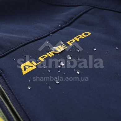 Чоловіча куртка Soft Shell Alpine Pro LANC, green/blue, XS (MJCA594587 XS)