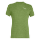 Чоловіча футболка Salewa Puez Melange DRY M S/S Tee, Green yucca melange, 46/S (26537/5716 46/S)