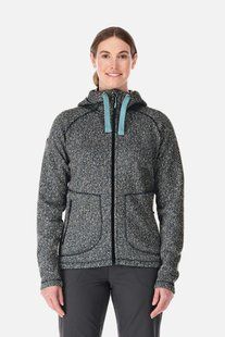 Кофта жіноча Rab Amy Hoody Wmns, Deep Ink, 10 (RB QFF-31-DIK-10)