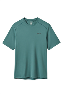 Футболка чоловіча Rab Force Tee, Green Sage, L (RB QCC-24-SGE-LRG)