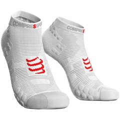Носки Compressport Pro Racing Socks V3.0 Run Low Smart, White, T4 (RSLV3-0000-T4)