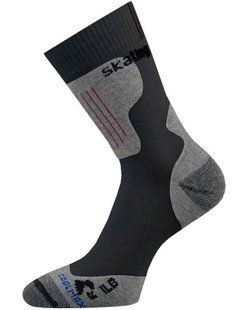 Термоноски для роликов Lasting ILB, black/grey, M (ILB-900M)