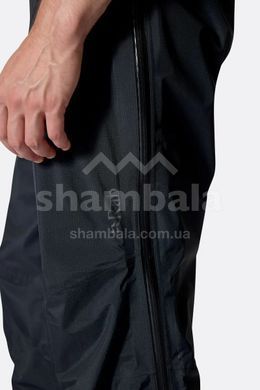 Брюки мужские Rab Downpour Mountain Pants, Black, L, Short (RB QWI-13-BLK-LRG-SH)