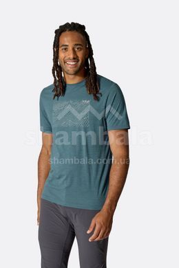 Футболка мужская Rab Syncrino Ridge Tee, Graphene, L (RB QFG-36-GRH-LRG)