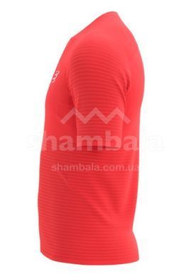 Футболка мужская Compressport Pro Racing SS Tshirt M, Fluo Red, S (7630102590357)