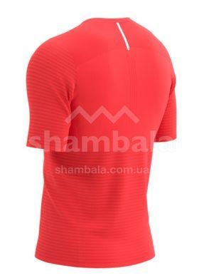 Футболка мужская Compressport Pro Racing SS Tshirt M, Fluo Red, S (7630102590357)
