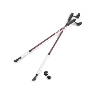 Палки для скандинавськой ходьбы Silva Walking Poles, 104-140 см, Red (SLV 38125)