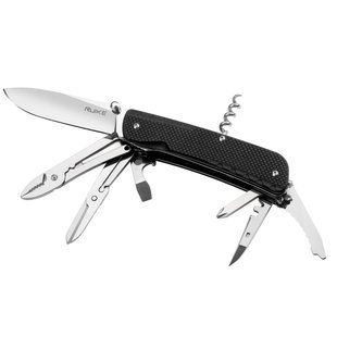 Ніж багатофункційний Ruike Trekker LD41-B, Black (RKE LD41-B)