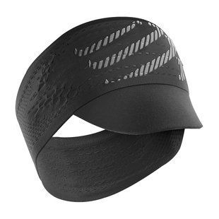 Повязка с козырьком Compressport Cycling La Visiere, Black (HBCY-9999) - 2018
