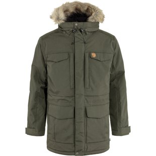 Міська чоловіча тепла мембранна парка Fjallraven Nuuk Parka M, Deep Forest, M (7323450789169)