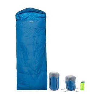 Спальний мішок Pinguin Blizzard (4/-1°C), 190 см (Wide) - Right Zip, Blue (PNG 239850) 2020