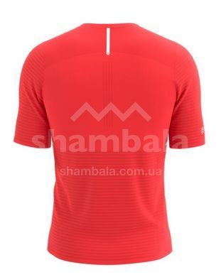 Футболка мужская Compressport Pro Racing SS Tshirt M, Fluo Red, S (7630102590357)