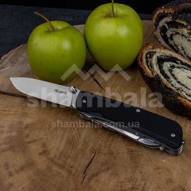 Ніж багатофункційний Ruike Trekker LD41-B, Black (RKE LD41-B)