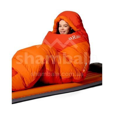 Спальний мішок Rab Andes Windstopper Regular, -30C/-22F, Left Zip, Atomic (RB QSM-97-ATO-REG-LZ)