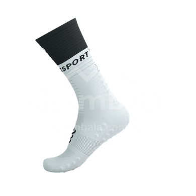 Шкарпетки Compressport Mid Compression Socks V2.0, White/Black, T1 (7630102561791)