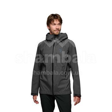 Мембранна чоловіча куртка Black Diamond M Highline Stretch Shell, Anthracite, L (BD 7420100001LRG1)