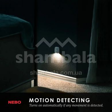Набір ліхтарів з датчиком руху Nebo Motion Sensor Light 3 Pack, 3 шт, White (NB NEB-WLT-0026-G)
