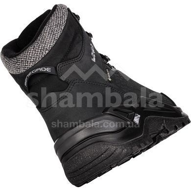 Черевики трекінгові чоловічі LOWA Renegade Warm GTX MID, Black/Grey, 46.5 (411970-9930-46.5)