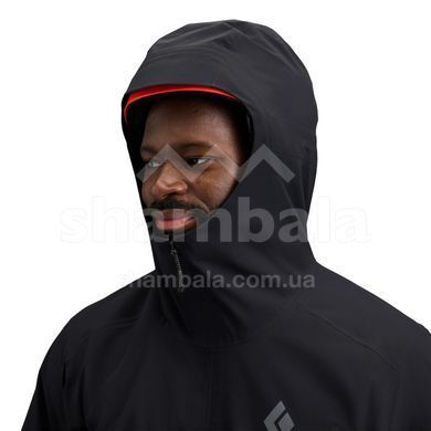 Куртка чоловіча мембранна Black Diamond M Strataline Stretch Shell, Black, L (BD 7450620002LRG1)