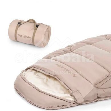 Спальный мешок Naturehike PS200 NH20MSD03 (9/5&deg;С), 210 см - Right Zip, Beige (6927595765456)