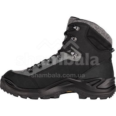 Черевики трекінгові чоловічі LOWA Renegade Warm GTX MID, Black/Grey, 46.5 (411970-9930-46.5)