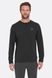 Футболка з довгим рукавом чоловіча Rab Basecamp Logo Badge LS Tee, Beluga, SML (QCC-10-BEL-SML)