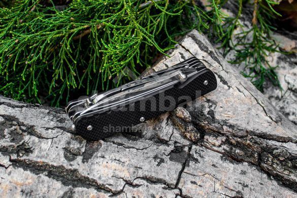 Ніж багатофункційний Ruike Trekker LD41-B, Black (RKE LD41-B)