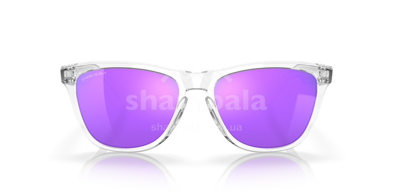 Окуляри Oakley Frogskin, Polished Clear/Prizm Violet (OAK 9013-H755)