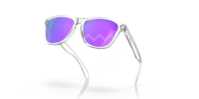 Окуляри Oakley Frogskin, Polished Clear/Prizm Violet (OAK 9013-H755)