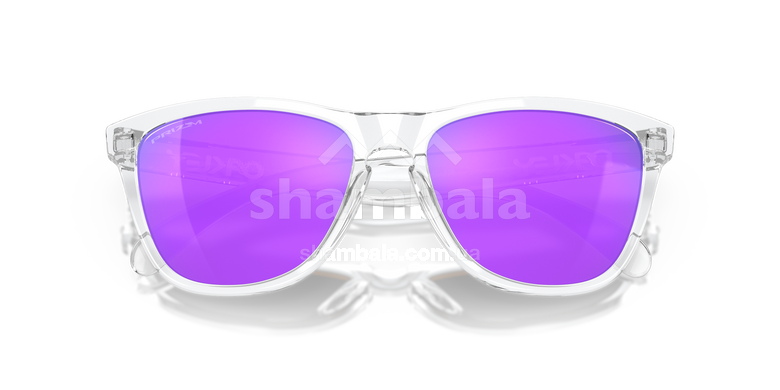 Окуляри Oakley Frogskin, Polished Clear/Prizm Violet (OAK 9013-H755)