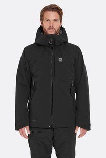 Мужская горнолыжная мембранная куртка Rab Khroma Diffract Jacket, Black, SML (QIP-37-BLK-SML)