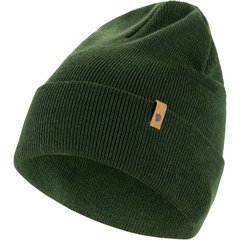 Шапка Fjallraven Classic Knit Hat, Deep Forest, One Size (7323450792671)
