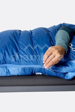Спальний мішок Rab Ascent Wmns Regular, -12C/10F, Left Zip, Dark Bluebird/Bluebird (RB QSN-04-DBD-REG-LZ)